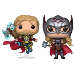 Figur Funko Pop Marvel Thor Love and Thunder Thor and Mighty Thor 2Pack Limited Edition Geneva Store Switzerland