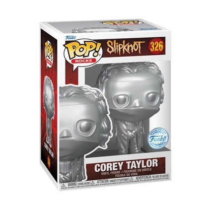 Figur Funko Pop Rocks Platinum Slipknot Corey Taylor Limited Edition Geneva Store Switzerland