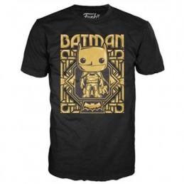 Figurine Funko T-shirt Dc Comics Batman Glod Edition Limitée Boutique Geneve Suisse