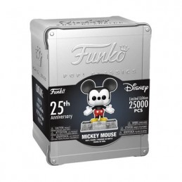 Figuren Funko Pop Disney Mickey Mouse mit Pin und Münze Alluminium Box Funko 25. Geburtstag Limitierte Auflage Genf Shop Schweiz