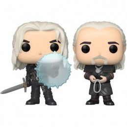 Figur Funko Pop The Witcher TV Geralt and Vesemir Limited Edition Geneva Store Switzerland