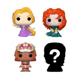 Figurine Funko Pop Bitty Disney Princesses Raiponce 4-Pack Boutique Geneve Suisse