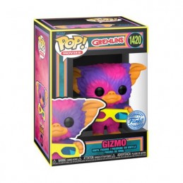 Figur Funko Pop Blacklight Gremlins Gizmo with Glasses Limited Edition Geneva Store Switzerland