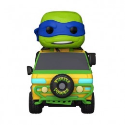 Figurine Funko Pop Rides Les Tortues Ninja Mayhem Leonardo dans la Fourgonnette Tortue Edition Limitée Boutique Geneve Suisse