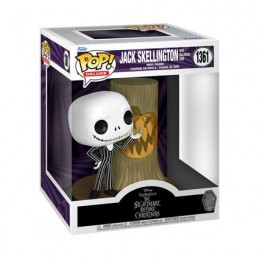 Figur Funko Pop Deluxe Nightmare before Christmas Jack with H.Town Door Geneva Store Switzerland