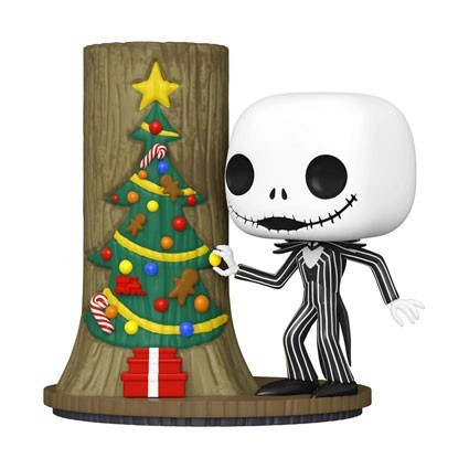 Figur Funko Pop Deluxe Nightmare before Christmas Jack with C.Town Door Geneva Store Switzerland