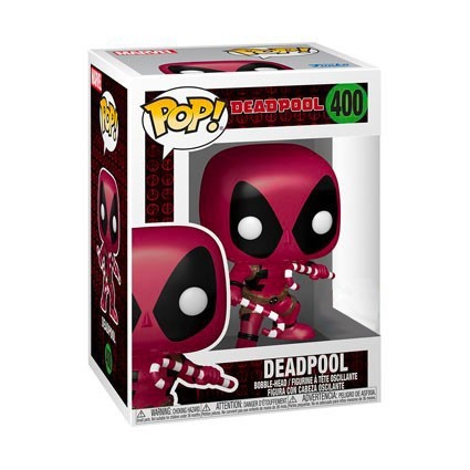 Figur Funko Pop Metallic Deadpool Holiday Limited Edition Geneva Store Switzerland