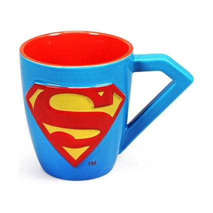 Figurine Half Moon Bay DC Comics mug 3D Superman Boutique Geneve Suisse