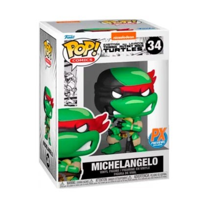 Figuren Funko Pop Teenage Mutant Ninja Turtles Comic Michelangelo Limitierte Auflage Genf Shop Schweiz