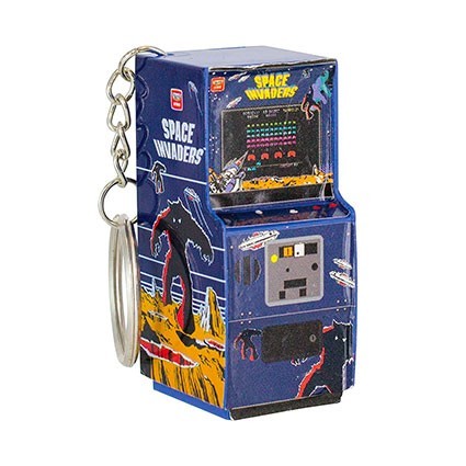 Figur Paladone 3D Keychain Space Invaders Arcade Machine Geneva Store Switzerland