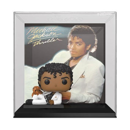 Figur Funko Pop Rocks Albums Michael Jackson Thriller with Hard Acrylic Protector Geneva Store Switzerland