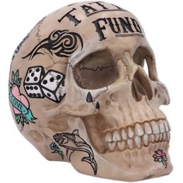 Figur Nemesis Now Coin Bank Skull Tattoo Fund Geneva Store Switzerland