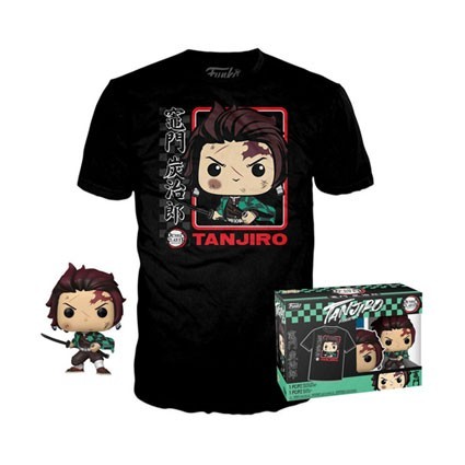 Figurine Funko Pop et T-shirt Demon Slayer Tanjiro Kamado Boutique Geneve Suisse