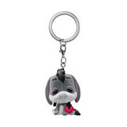 Figur Funko Pop Flocked Pocket Keychains Eeyore with Heart Geneva Store Switzerland