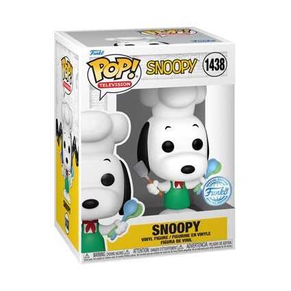 Figur Funko Pop Peanuts Snoopy Chef Outfit Limited Edition Geneva Store Switzerland