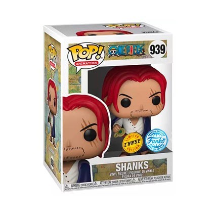 Figur Funko Pop One Piece Shanks Chase Limited Edition Geneva Store Switzerland