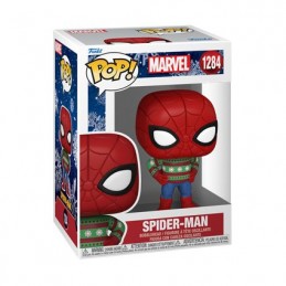 Figur Funko Pop Holyday Spider-Man in Ugly Sweater Geneva Store Switzerland