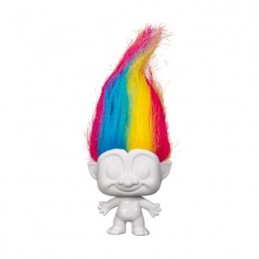 Figurine Funko Pop à Customiser Good Luck Trolls Rainbow Troll Doll Edition Limitée Boutique Geneve Suisse