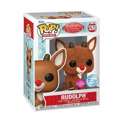 Figur Funko Pop Flocked Rudolph Limited Edition Geneva Store Switzerland