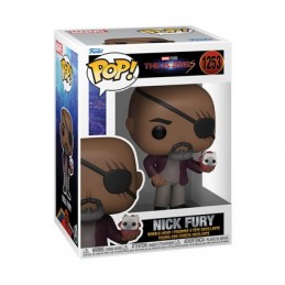 Figurine Funko Pop The Marvels Nick Fury with Flerkitten Boutique Geneve Suisse