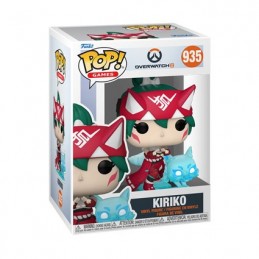 Figurine Funko BOÎTE ENDOMMAGÉE Pop Overwatch 2 Kiriko Boutique Geneve Suisse