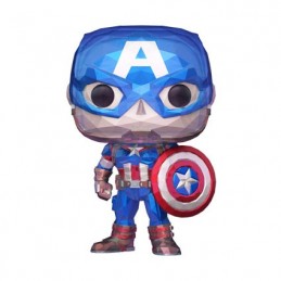 Figurine Funko Pop Facet Captain America Edition Limitée Boutique Geneve Suisse