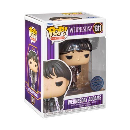 Figur Funko Pop Metallic Wednesday 2022 Wednesday Addams Limited Edition Geneva Store Switzerland