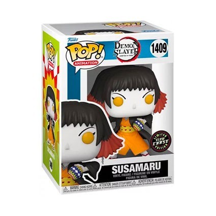 Figurine Funko Pop Phosphorescent Demon Slayer Susamaru Chase Edition Limitée Boutique Geneve Suisse