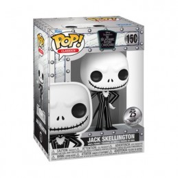 Figur Funko Pop The Nightmare Before Christmas Jack Skellington with Pin and Coin Alluminium Box Limited Geneva Store Switzer...