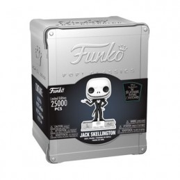 Figuren Funko Pop Jack Skellington mit Pin und Münze Alluminium Box Limitierte Genf Shop Schweiz