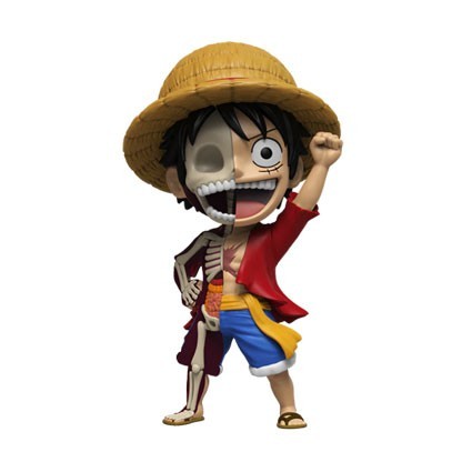 Figurine Mighty Jaxx One Piece Edition Monkey D. Luffy Freeny's Hidden Dissectibles par Jason Freeny Boutique Geneve Suisse