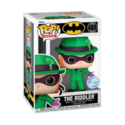 Figur Funko Pop Batman Arkham Series The Riddler Limited Edition Geneva Store Switzerland