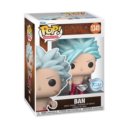 Figurine Funko Pop Diamond The Seven Deadly Sins Ban Edition Limitée Boutique Geneve Suisse