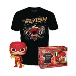 Figur Funko Pop Glow in the Dark and T-shirt The Flash Limited Edition Geneva Store Switzerland