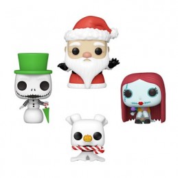 Figurine Funko Pop Pocket L´Étrange Noël de Mr. Jack Tree Holiday 4-Pack Boutique Geneve Suisse