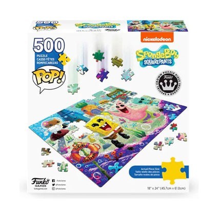 Figur Funko Pop SpongeBob SquarePants Jigsaw Puzzle Poster 500 pieces Geneva Store Switzerland