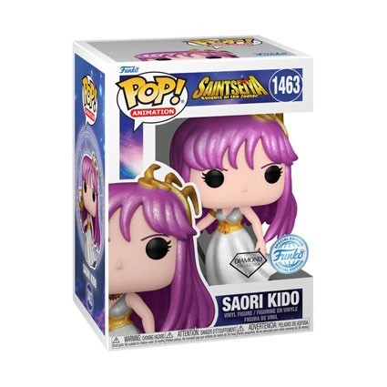 Figur Funko Pop Diamond Saint Seiya Saori Kido Athena Limited Edition Geneva Store Switzerland