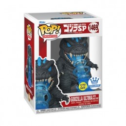 Figur Funko Pop Glow in the Dark Godzilla Singular Point Godzilla Ultima with Heat Ray Limited Edition Geneva Store Switzerland