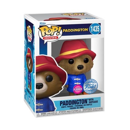 Figur Funko Pop Flocked Paddington with Suitcase Limited Edition Geneva Store Switzerland