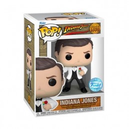 Figur Funko Pop Indiana Jones Indiana in White Suite Limited Edition Geneva Store Switzerland