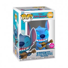 Figuren Funko Pop und T-shirt Beflockt Lilo und Stitch Ukulele Stitch Limitierte Auflage Genf Shop Schweiz