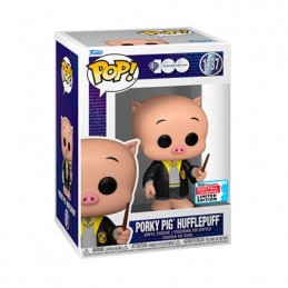 Figuren Funko Pop NYCC 2023 Looney Tunes x Harry Potter Porky Pig Hufflepuff Limitierte Auflage Genf Shop Schweiz
