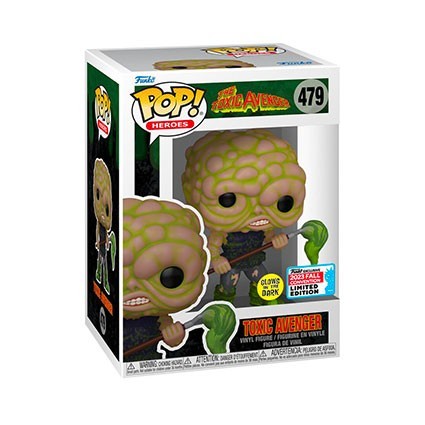 Figurine Funko Pop NYCC 2023 Phosphorescent Toxic Avenger Troma Edition Limitée Boutique Geneve Suisse