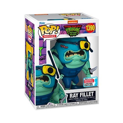 Figurine Funko Pop NYCC 2023 Les Tortues Ninja Ray Fillet Edition Limitée Boutique Geneve Suisse