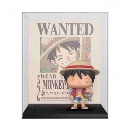 Figur Funko Pop NYCC 2023 Cover One Piece Wanted Poster Monkey D Luffy Limited Edition with Hard Acrylic Protector Geneva Sto...