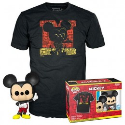 Figuren Funko Pop Diamond und T-Shirt Disney Mickey Mouse Limitirete Auflage Genf Shop Schweiz