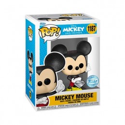 Figur Funko Pop Diamond and T-Shirt Disney Mickey Mouse Limited Edition Geneva Store Switzerland