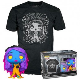 Figuren Funko Pop Blacklight und T-Shirt Corpse Bride Emily Limitirete Auflage Genf Shop Schweiz