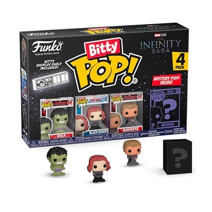 Figur Funko Pop Bitty Marvel Hulk 4-Pack Geneva Store Switzerland