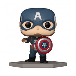 Figurine Funko Pop Captain America 3 Civil War Captain America Build-A-Scene Edition Limitée Boutique Geneve Suisse